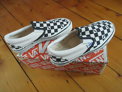 DEAD STOCK vtg 1980s VANS Checkered Sneakers made in USA NEW DEAD STOCK vtg 1980s VANS Checkered Sneakers made in USA NEW