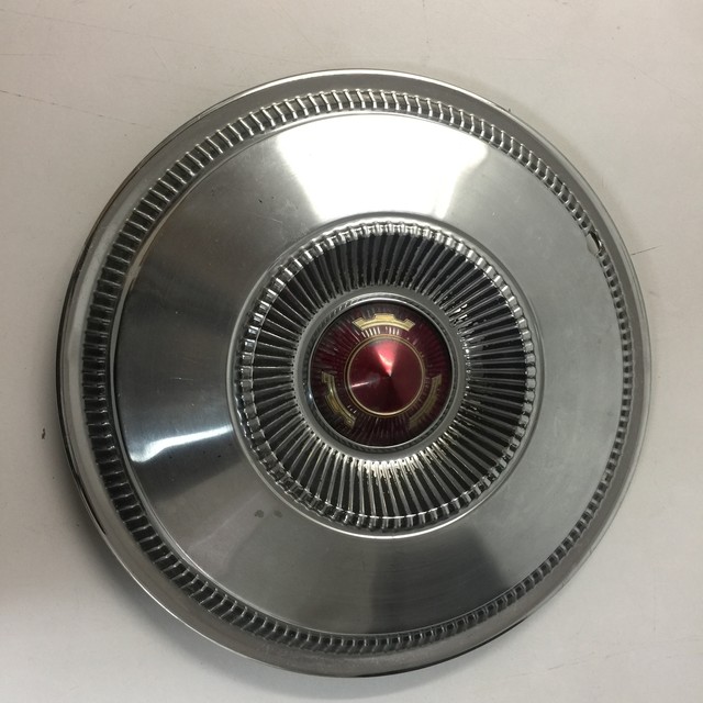 Vintage Ford Hubcap Wheel Cover Red Gold Crown 14" HCFOR18 eBay