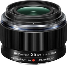 Olympus OM SYSTEM M.Zuiko Digital 25mm f/1.8 II
