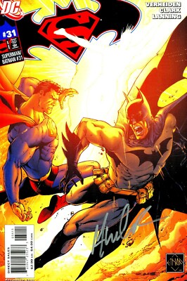 SUPERMAN / BATMAN #31 SUPERGIRL, ULTRA MULTI-ALIEN, SIGNED ARTIST