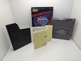 Air Fortress (Nintendo NES, 1989) w/ Box Manual, Dust Sleeve CIB Clean Copy