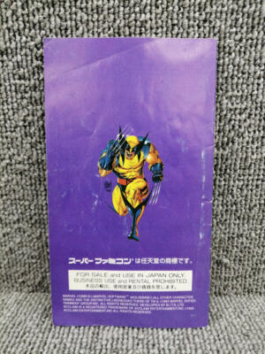 Wolverine Aklaim Retro Action Game Nintendo SNES SFC Super