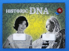 2022 Historic Autographs DNA Authentic hair Jacqueline Kennedy Queen Victoria 25