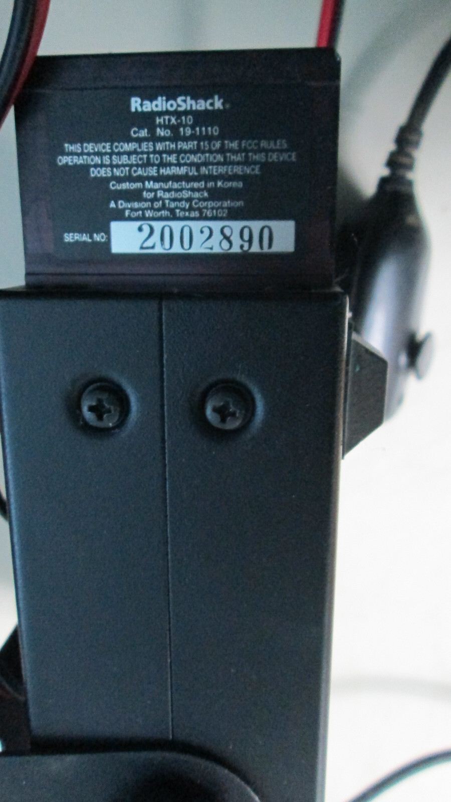 Radio Shack HTX10, 10 Meter All Mode Ham Radio Transceiver eBay