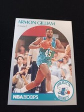 1990-91 NBA Hoops Armon Gilliam #54 Basketball Card