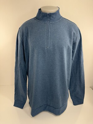 CRIQUET Austin - NEW w TAG - Fleece 1/4 Zip Pullover Mens XL Sweater Jacket