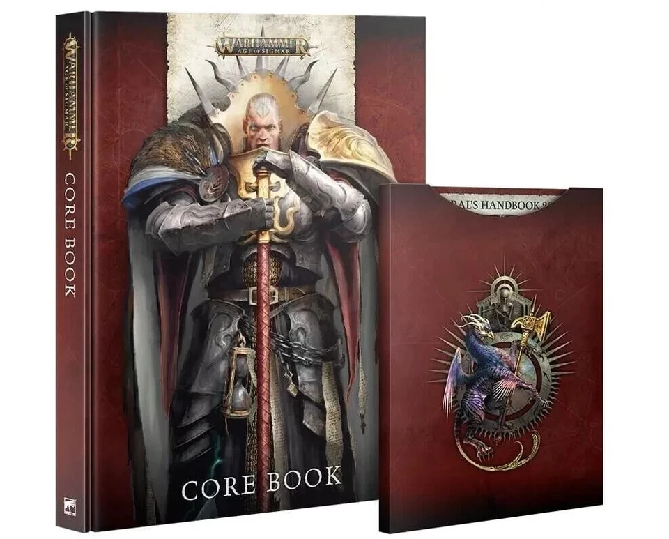 GAMES WORKSHOP Age of Sigmar 4th Ed Core Rule Book & GHB Cards - Skaventide - Warhammer - NEW