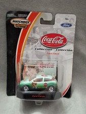 Matchbox Collectibles 01 Ford Focus, Coca-Cola, Real Rubber Tires