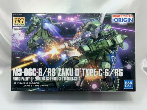 Gunpla 1/144 Bandai HG Gundam the Origin MS-06C-6/R6 ZAKU II Type C-6/R6