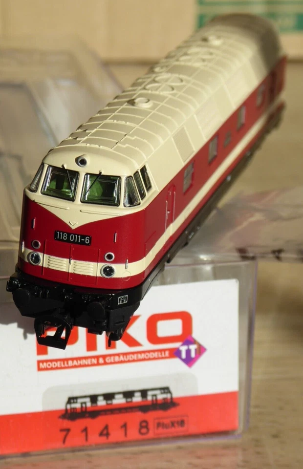 Piko 71418 Tt Games Max Diesel Br 118 011-6 Dr Ep.13 1/12ftDSS Bw Schöneweide - Image 4 of 4