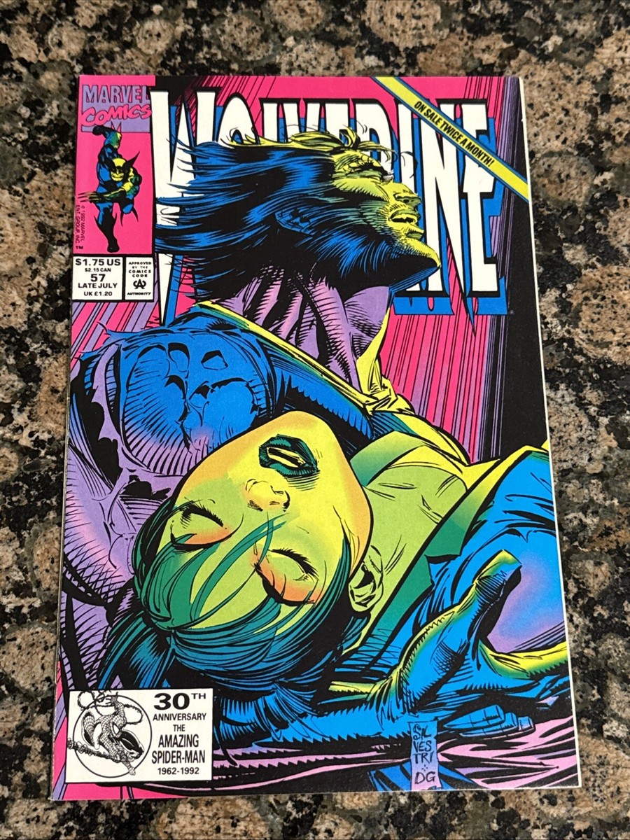 Wolverine #57 (Marvel 1992) Death of Mariko Yashida NM+ | eBay
