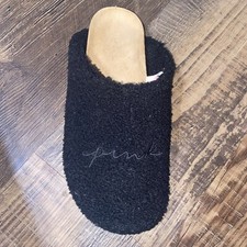 RIGHT SHOE ONLY   .VS PINK SHERPA SLIDE SLIPPER S 5/6