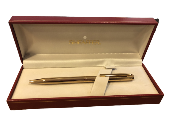 270-2 Sheaffer Fashion Vintage Ballpoint Pen, Medium, 23K Gold
