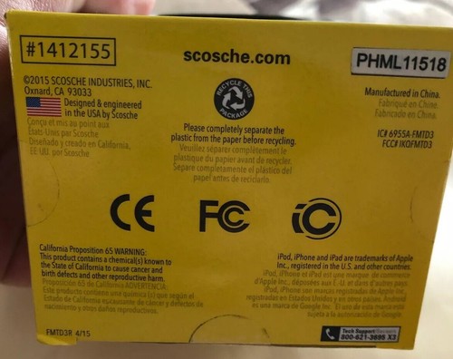 Scosche FMTD3R Digital FM Transmitter with Flex Neck and Digital Display OPENED - Picture 4 of 5