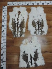 TOP XXL rabbit fur rabbit fur rabbit fur breed: checks brown