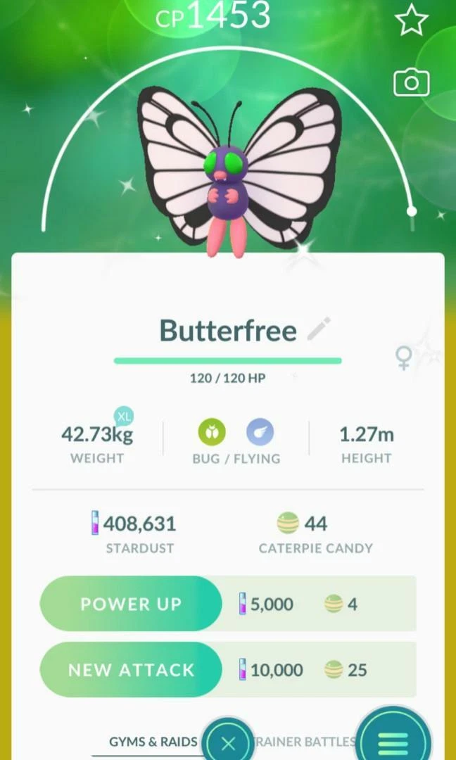Butterfree Ultra Shiny GMAX BR Pokemon Sword - Shield Pokemon - Foto 3