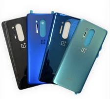 Oneplus 8/8Pro Back Door Battery Cover Glass Housing Replacement For 1+8/1+8Pro