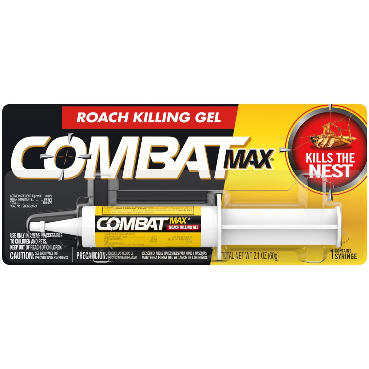 Combat Max Roach Bait 2.1 oz 23400519606| eBay