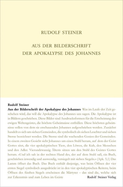 Thumbnail - Aus Der Bilderschrift Der Apokalypse Des Johannes Rudolf Steiner