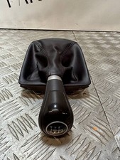 MERCEDES C CLASS W205 6 SPEED MANUAL GEARSTICK LEVER SHIFTER KNOB & LEATHER TRIM