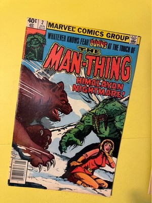 Man-Thing #2 Himalayan Nightmare Marvel Comics 1980