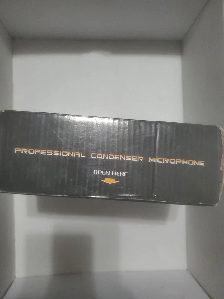 Micrófono condensador profesional compatible para podcasting Foto 3 de 4