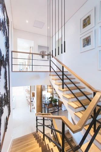 Z-Lite 919MP12-7L-LED Forest 54"W Linear Chandelier - Gold - Picture 8 of 12