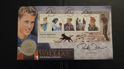 21.06.2000 C64 Benham Isle of Man FDC Prince William 2000 Isle of Man Prince Wil