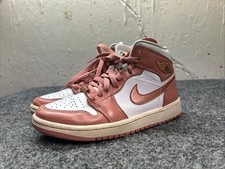 Nike Air Jordan 1 Mid SE Red Stardust FB9892-670 Women's Size 5.5
