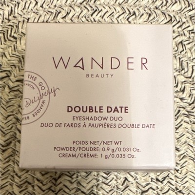 Wander Beauty Double Date Eyeshadow Duo Wink & Bae Satin Shimmer 10231-001-E