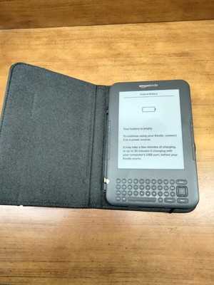 Amazon Kindle Paperwhite 2018 10th Generation 32GB WiFi Black ''Untested''