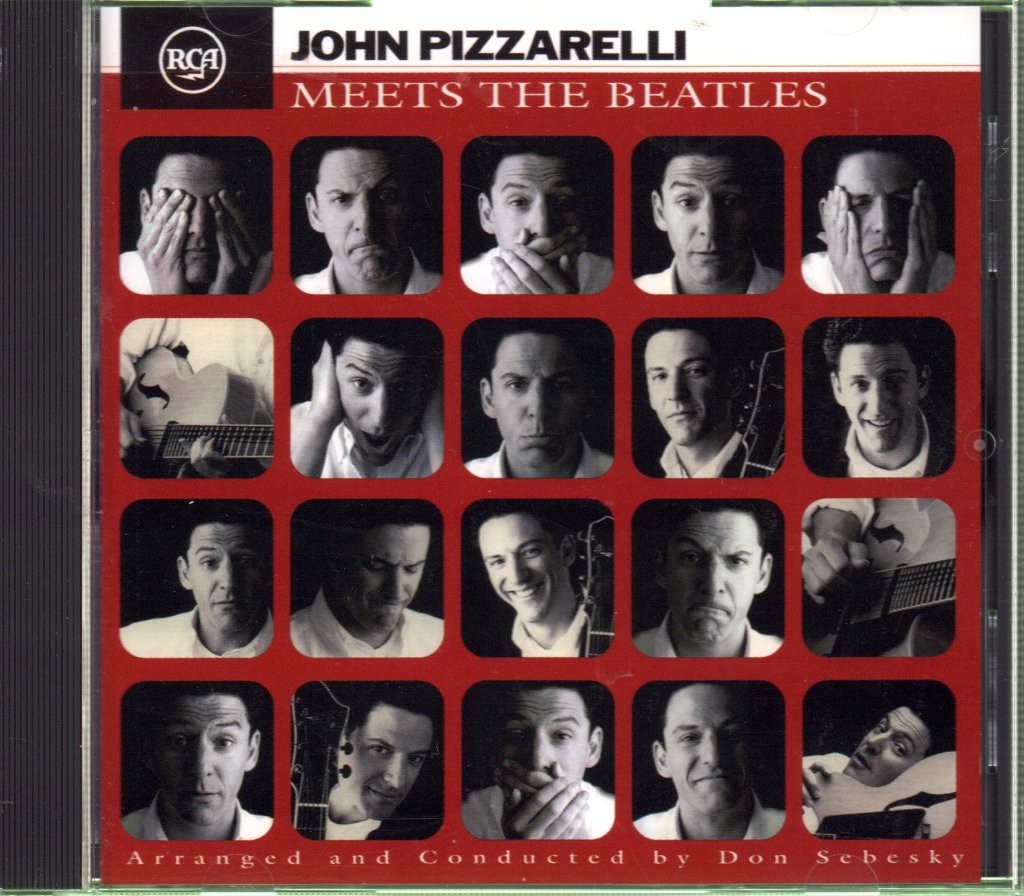 John Pizzarelli Meets the Beatles CD Japan BMG 2007 with fold out insert but no