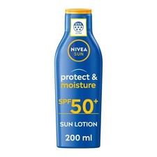 Nivea Sun Protect & Moisture Sun Lotion SPF 50+ 200ml 60.60 per litre