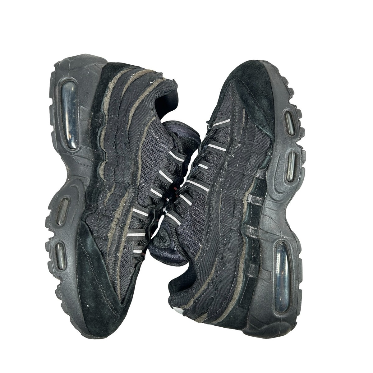靴 COMME des GARCONS Air Max 95 Size 7 - Comme des Garcons x Nike Air Max 95 Gray White