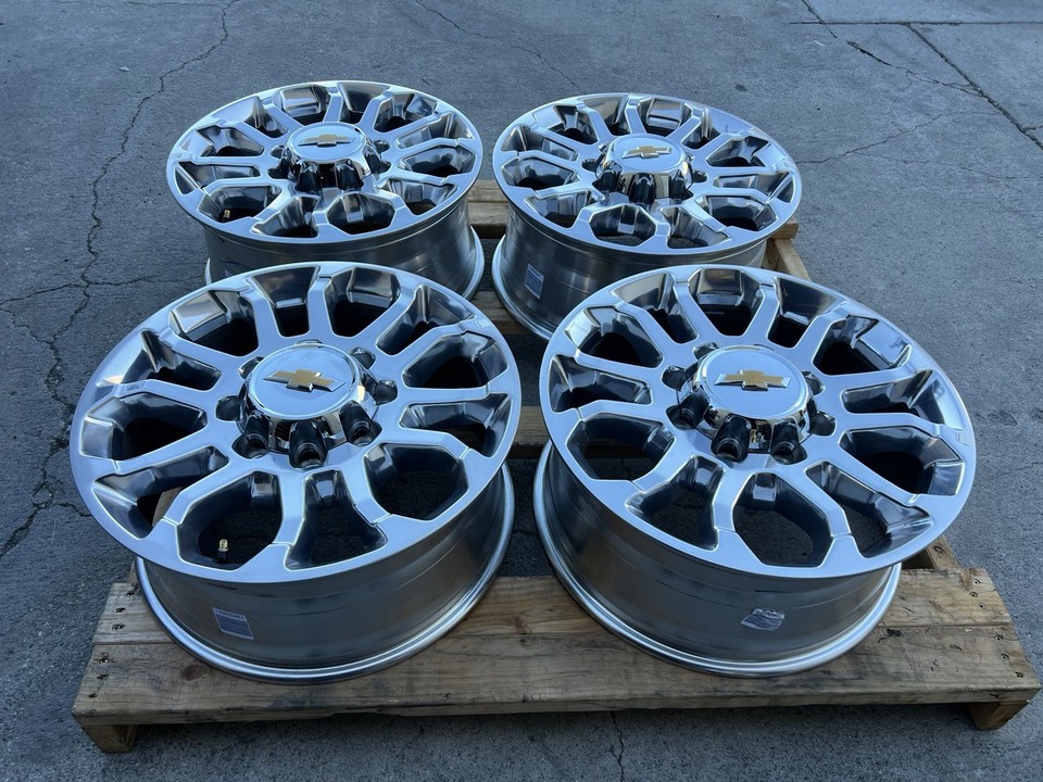 2025 CHEVY 2500 3500 HD SILVERADO HIGH COUNTRY LTZ Z71 STOCK OEM WHEELS ...