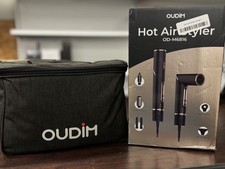 6-in-1 Hot Air Brush Styler 110000RPM Motor Fast Dry Ionic w/ Storage Bag Travel