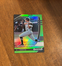 A.J. Vukovich 2020 Prizm Draft Picks Lime Green PDP119 Diamondbacks Aces /75