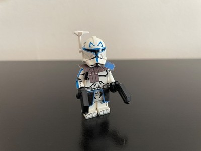 Custom printed Lego Star Wars Captain Rex minifigure from CloneArmyCustoms