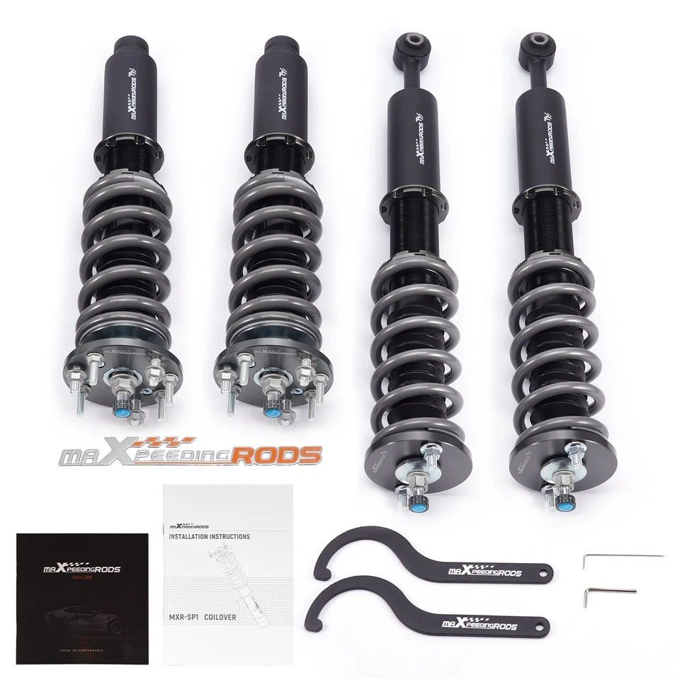 24 Step Damper Coilovers Lowering Kit for Honda Accord 2003-07 Acura TL 2004-08 - Imagem 3 de 4