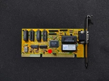 Realtek RTG3105 256KB 16-Bit ISA Vintage Retro Graphics Card RTVGA-V2-91024-B