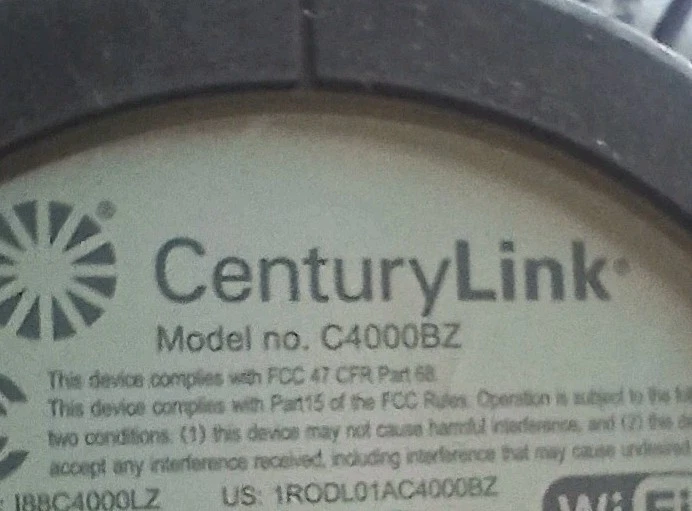 CenturyLink C4000BZ DSL Modem Router WiFi 6- cords Incld 💥EXCELLENT Condition💥 - Image 4 of 4