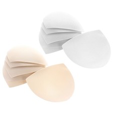 6 Pairs Soft Bra Inserts Pads for Swimwear and Strapless Tops