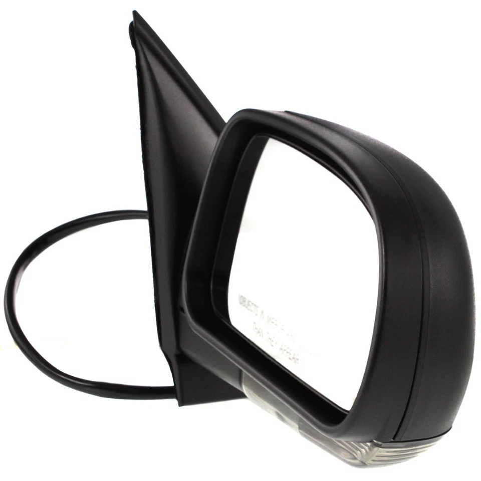 Juego de 2 espejos retrovisores eléctricos para Chevy Trailblazer 2002-2009 plegables eléctricos térmicos negros Foto 4 de 4