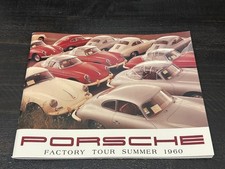 Signed Porsche Factory Tour Summer 1960 356 B Brochure Book Singer Original
