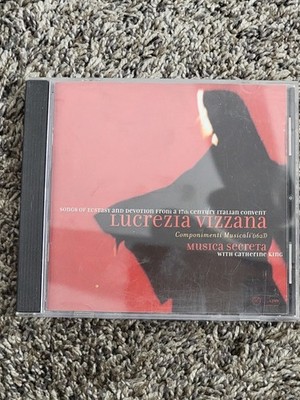 Lucrezia Vizzana Musica Secreta CD Catherine King Linn Records 17th Century Ital