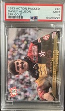 1993 Action Packed 24K Gold#4G Davey Allison POP 1 Extremely Rare PSA 9 🔥🔥🔥