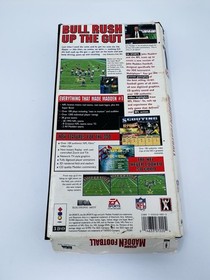 3DO - John Madden Football - NFL Video Game in Long Box - EA Panasonic 1994