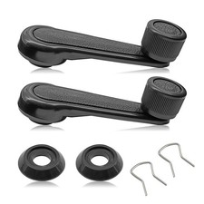 2-Pack Manual Window Crank Regulator Handles Compatible with 1992-1998 Geo Chevy