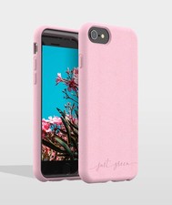 JUST GREEN JGCOVIPSEBP - Coque Just Green Bio IP 6/7/8/SE20 Baby Pink