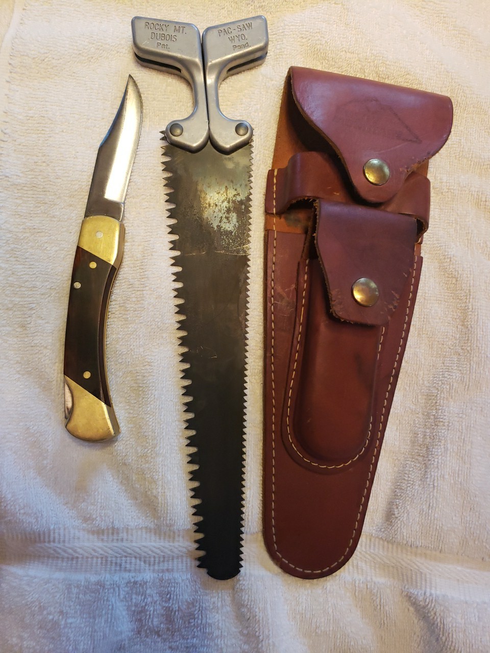 rocky mountain pac saw,hunting knife,hunting saw